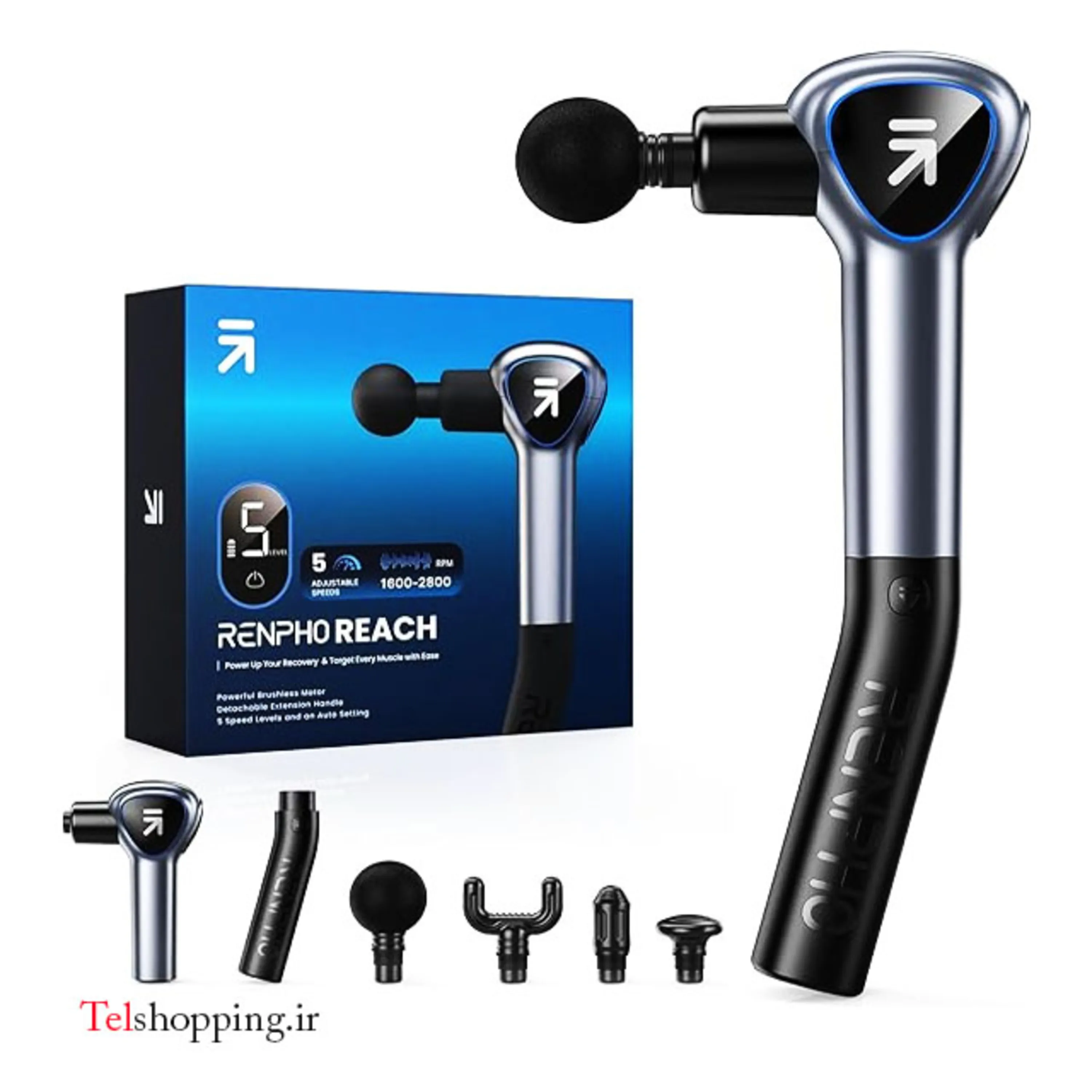 ماساژور تفنگی رنفو مدل RENPHO Reach